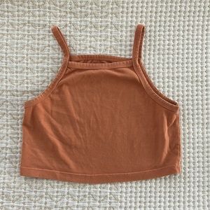 ARQ bralette rust orange color size M